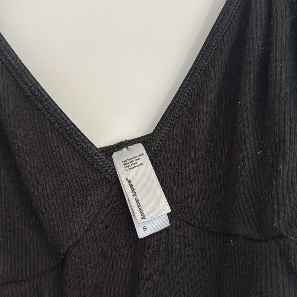 AMERICAN APPAREL RIBBED BODYSUIT - Picture 4 of 4